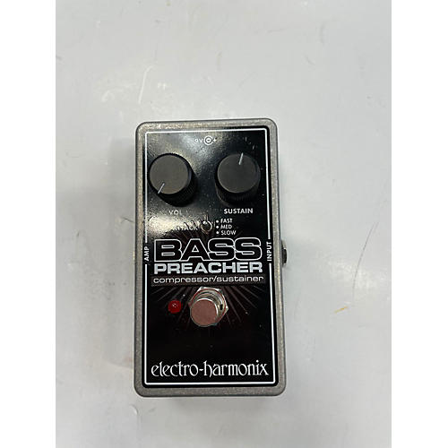 Electro-Harmonix Bass Preacher Compression/Sustainer Bass Effect Pedal