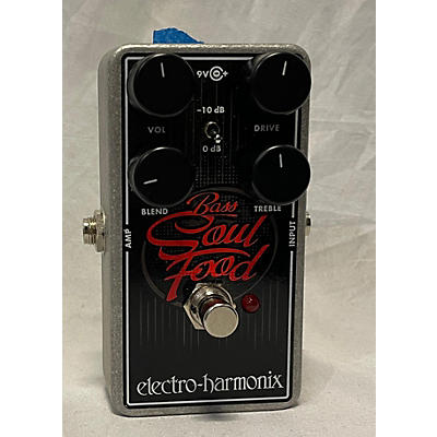 Electro-Harmonix Bass Soul Food Overdrive Bass Effect Pedal