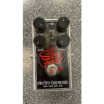 Electro-Harmonix Bass Soul Food Overdrive Bass Effect Pedal