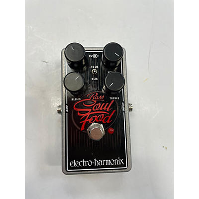 Electro-Harmonix Bass Soul Food Overdrive Bass Effect Pedal