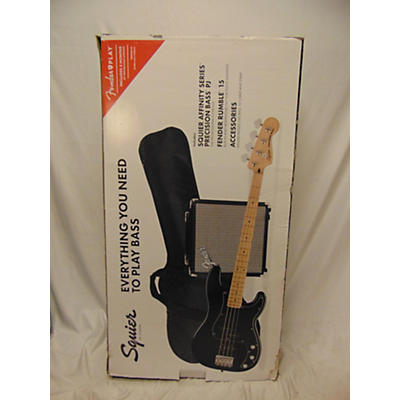 Squier Bass Starter Pack Electric Bass Guitar