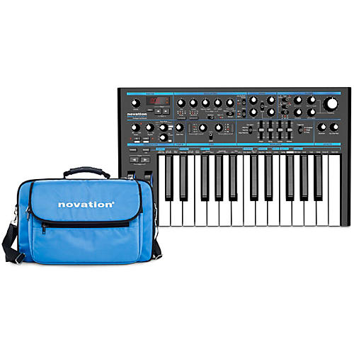 Novation Bass Station II Analog Synthesizer with Gig Bag