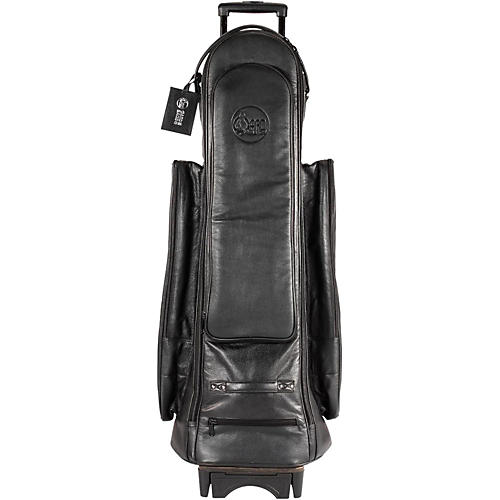 Gard Bass Trombone Wheelie Bag 24-WBFLK Black Ultra Leather