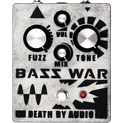 Death by Audio Bass War Fuzz/Distortion/Bass Effects Pedal