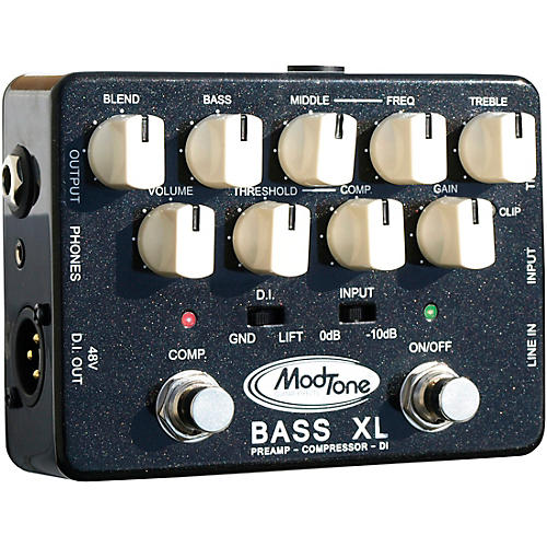 Bass XL Preamp and Compressor Effects Pedal