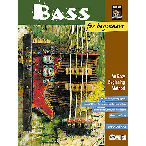 Bass for Beginners and Rock Bass for Beginners Book with DVD