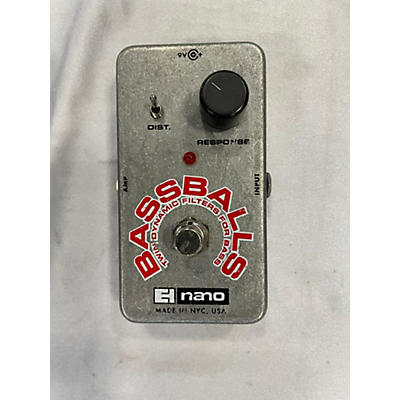 Electro-Harmonix Bassballs Nano Envelope Filter Bass Effect Pedal