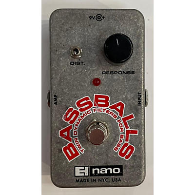 Electro-Harmonix Bassballs Nano Envelope Filter Bass Effect Pedal