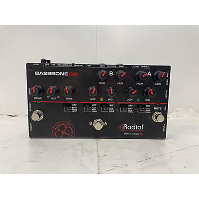 Radial Engineering Bassbone Bass Pre DI Bass Effect Pedal