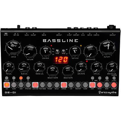 Erica Synths Bassline DB-01 Desktop Bassline Synthesizer