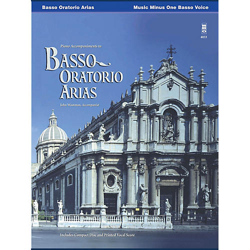 Basso Oratorio Arias Music Minus One Series Softcover with CD  by Various