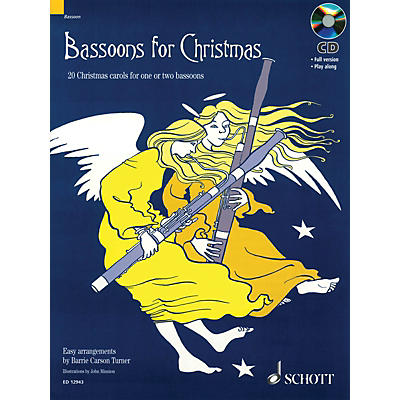 Schott Bassoons for Christmas Misc Series Softcover with CD