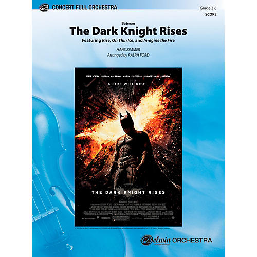 Batman: The Dark Knight Rises Concert Full Orchestra Grade 3.5 Set