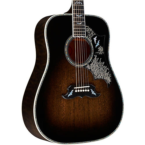 Bats in Flight Dreadnought Acoustic Guitar