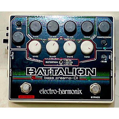 Electro-Harmonix Battalion Bass Effect Pedal