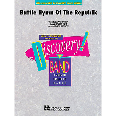 Hal Leonard Battle Hymn of the Republic Concert Band Level 1.5 Arranged by Eric Osterling