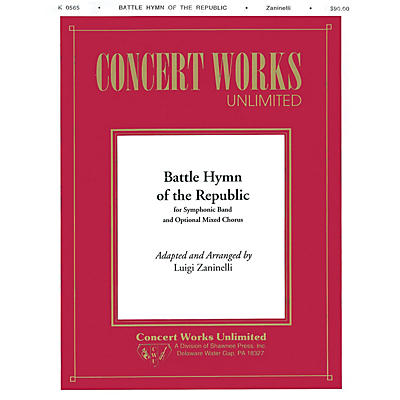 Hal Leonard Battle Hymn of the Republic Concert Band Level 4 Arranged by Luigi Zaninelli