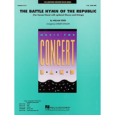 Hal Leonard Battle Hymn of the Republic (Grade 4-5 Concert Band with Choir) Concert Band Level 4-5 by John Moss