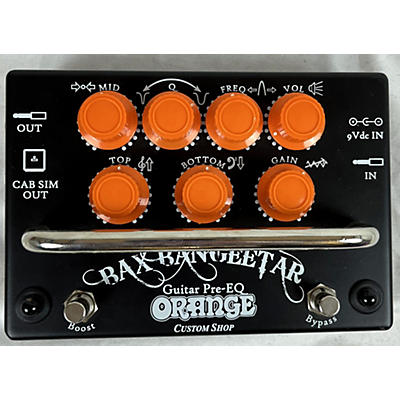 Orange Amplifiers Bax Bangeetar Bass Effect Pedal