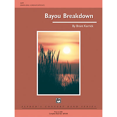 Alfred Bayou Breakdown Grade 4 (Medium Difficult)