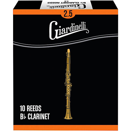 Giardinelli Bb Clarinet Reed 10-Pack 2.5