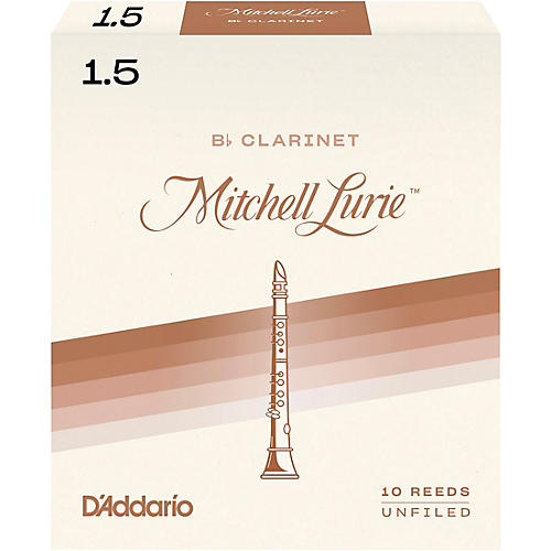 Mitchell Lurie Bb Clarinet Reeds Strength 1.5 Box of 10