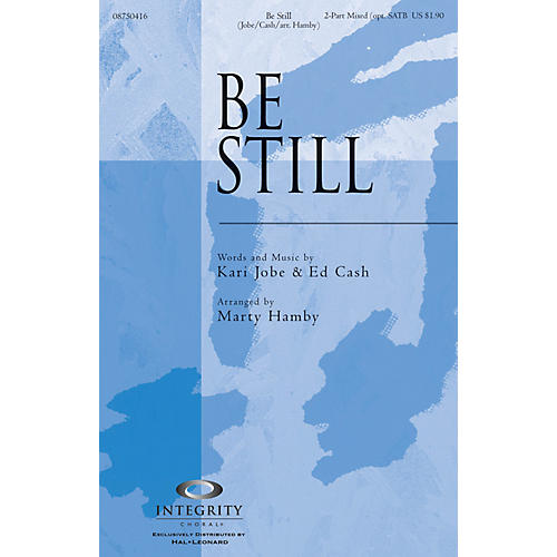 Be Still Accompaniment CD Arranged by Marty Hamby