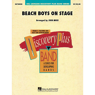 Hal Leonard Beach Boys on Stage - Discovery Plus Concert Band Series Level 2 arranged by John Moss