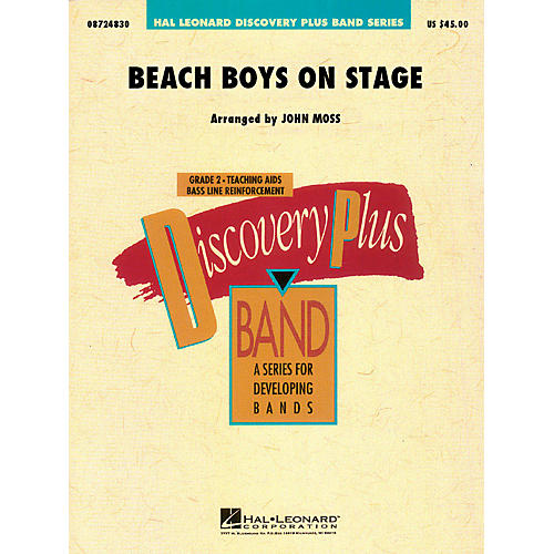 Hal Leonard Beach Boys on Stage - Discovery Plus Concert Band Series Level 2 arranged by John Moss