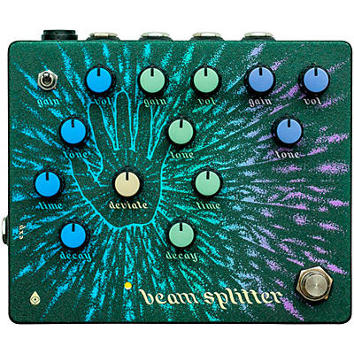 Old Blood Noise Endeavors Beam Splitter Automatic Triple Tracker Distortion Effects Pedal