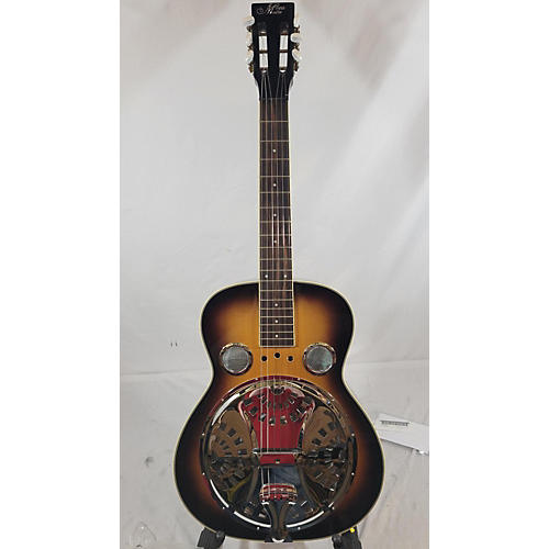 Morgan Monroe Bean Blossom Resonator Guitar 2 Color Sunburst