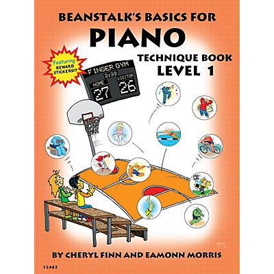 Willis Music Beanstalk's Basics for Piano (Technique Book Book 1) Willis Series Written by Cheryl Finn