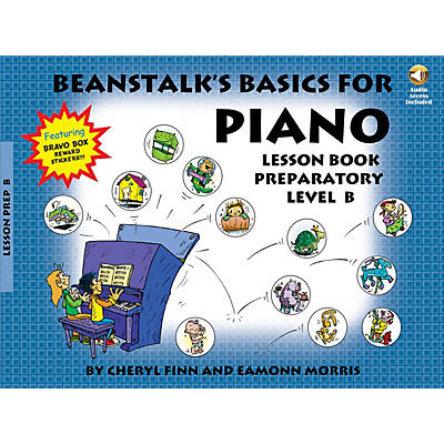 Willis Music Beanstalk's Basics for Piano Willis Series Softcover with CD Written by Cheryl Finn