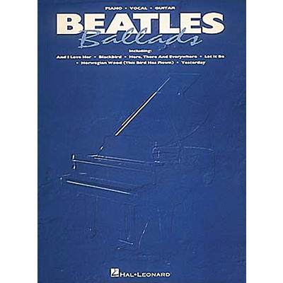 Hal Leonard Beatles Ballads Piano, Vocal, Guitar Songbook