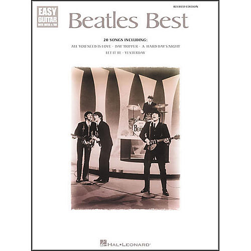 Beatles Best Easy Guitar Tab Book