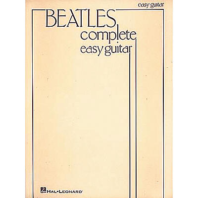 Hal Leonard Beatles Complete Easy Guitar Songbook