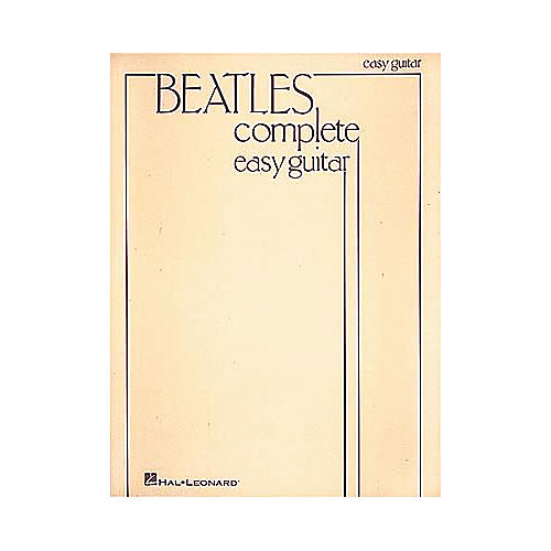 Hal Leonard Beatles Complete Easy Guitar Songbook