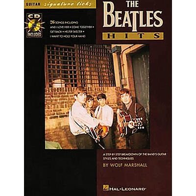 Hal Leonard Beatles Hits Guitar Signature Licks Book with CD