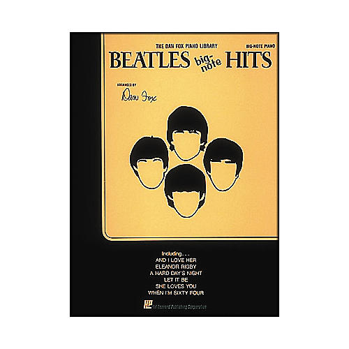 Beatles Hits for Big Note Piano