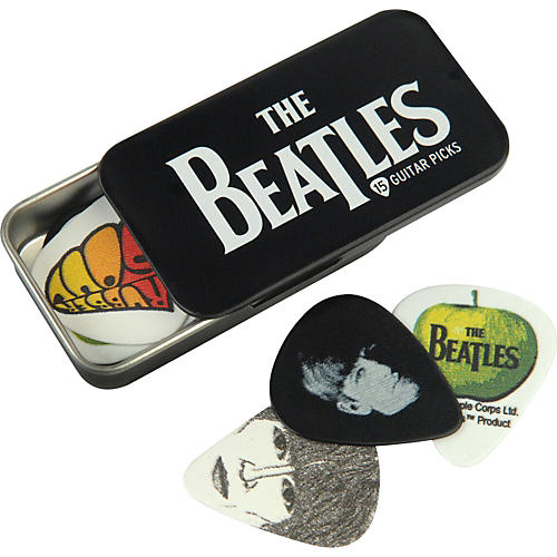Beatles Logo Pick Tin - 15 Medium Picks
