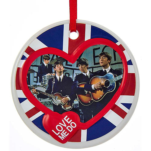 Beatles Porcelain Disc Ornament