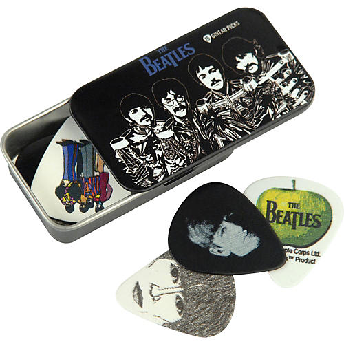 Beatles Sgt. Pepper's Pick Tin - 15 Medium Picks