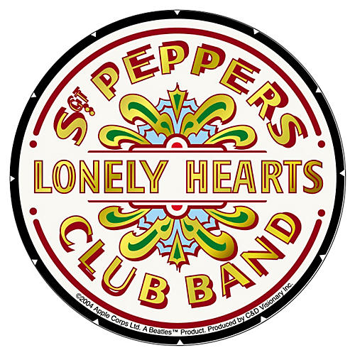Beatles Sgt. Peppers Sticker