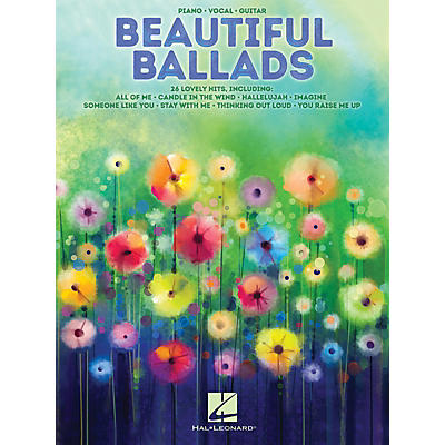 Hal Leonard Beautiful Ballads Piano/Vocal/Guitar Songbook