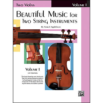 Alfred Beautiful Music for Two String Instruments Book I 2 Violas