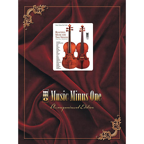Beautiful Music for Two Violins (Volume III: 3rd Position) Music Minus One Series Softcover with CD