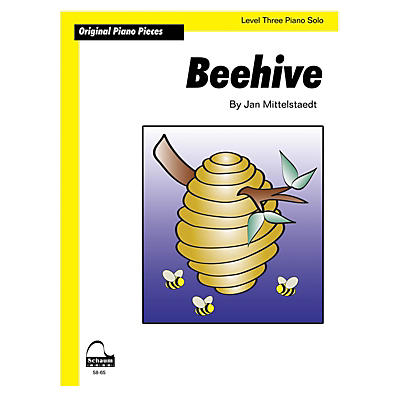 SCHAUM Beehive (Schaum Level 3 Sheet) Educational Piano Book by Jan Mittelstaedt