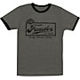 Fender Beer Label Mens T-Shirt Large Black