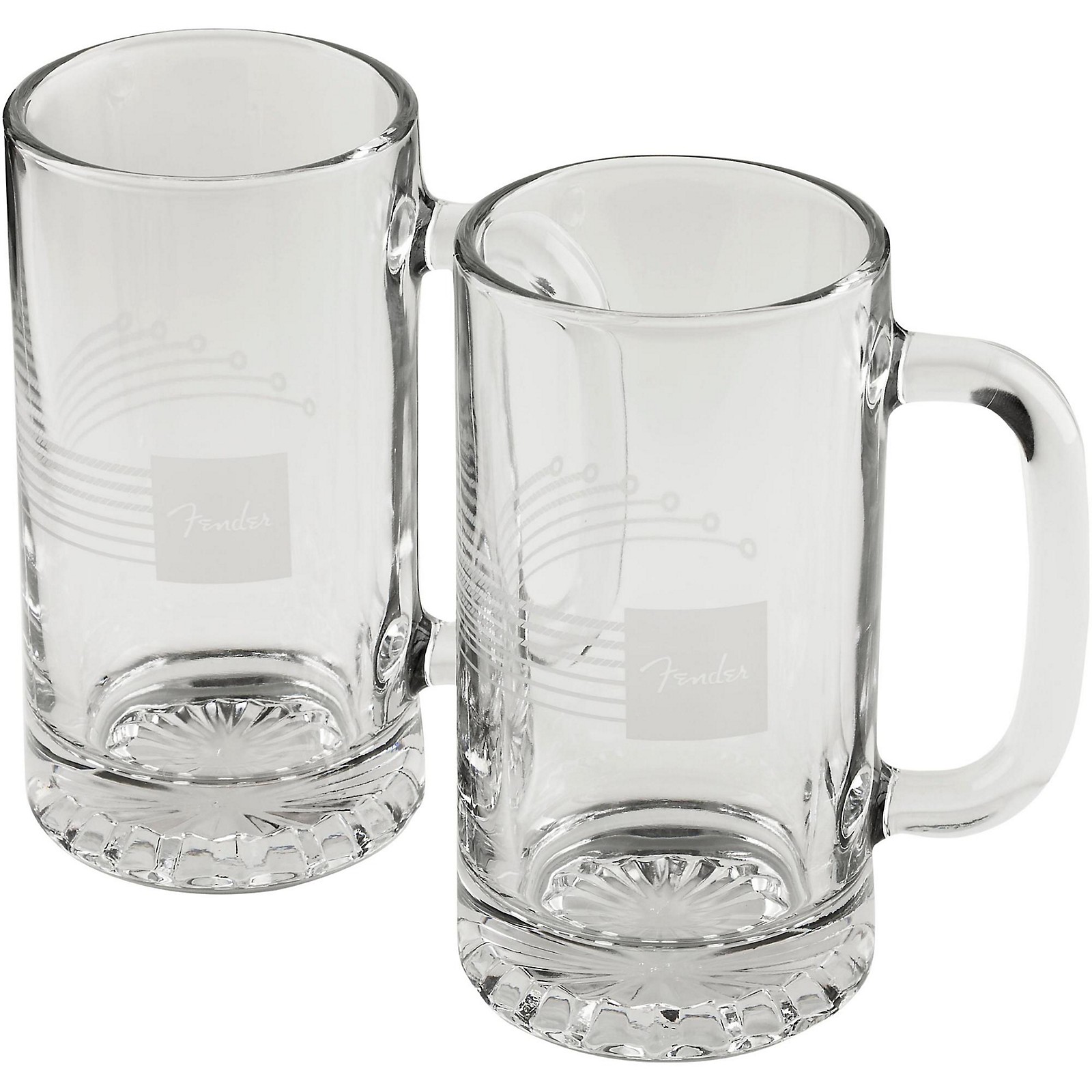 Fender Beer Mug 16 oz. (2Pack) Musician's Friend