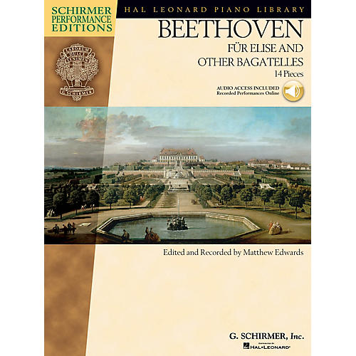 G. Schirmer Beethoven - Fur Elise and Other Bagatelles Schirmer Performance Editions Series Softcover Audio Online